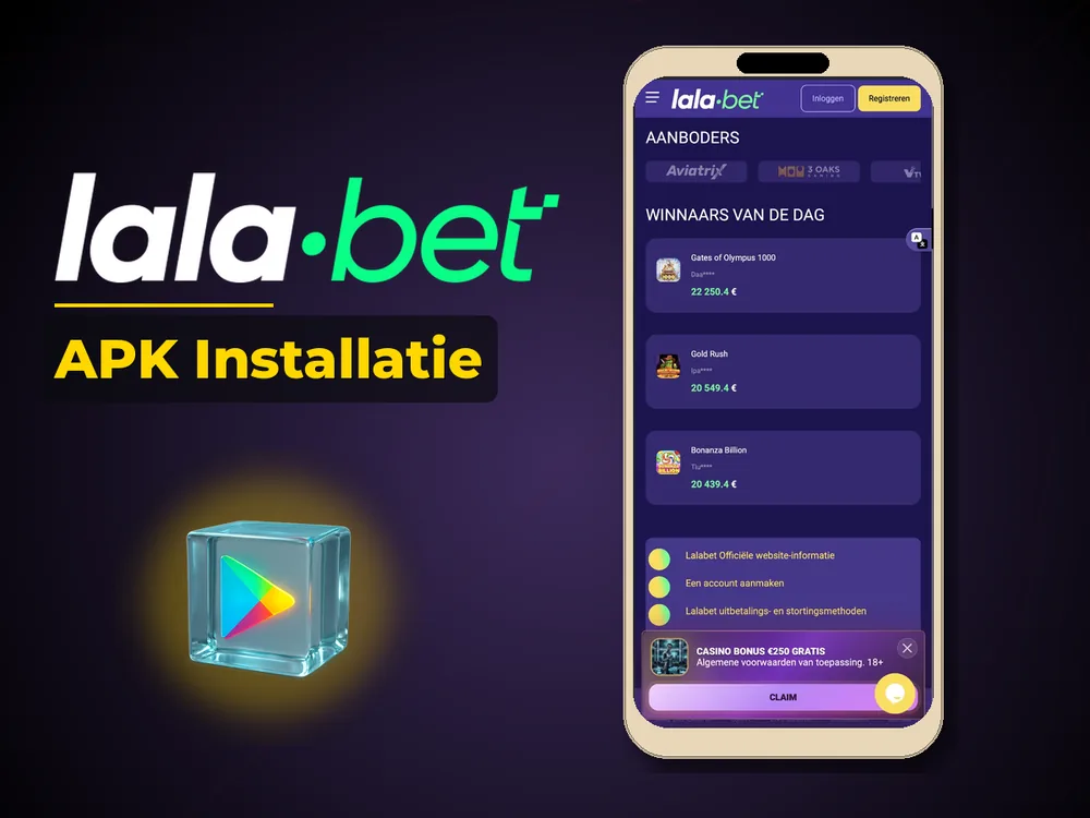 lalabet - APK Installatie