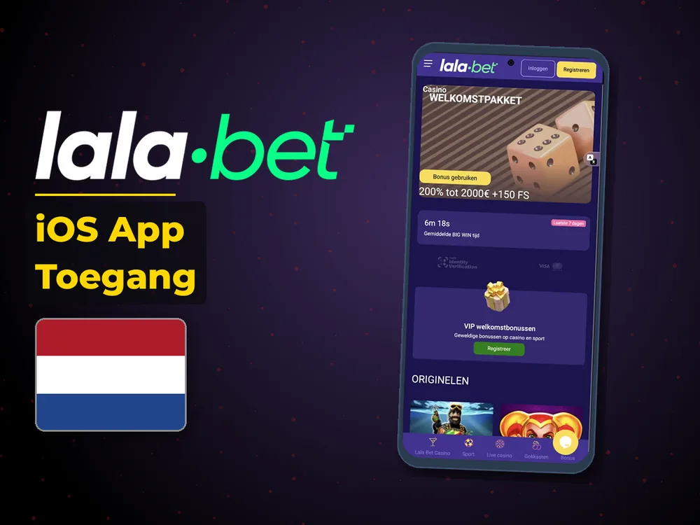 lalabet - iOS App Toegang