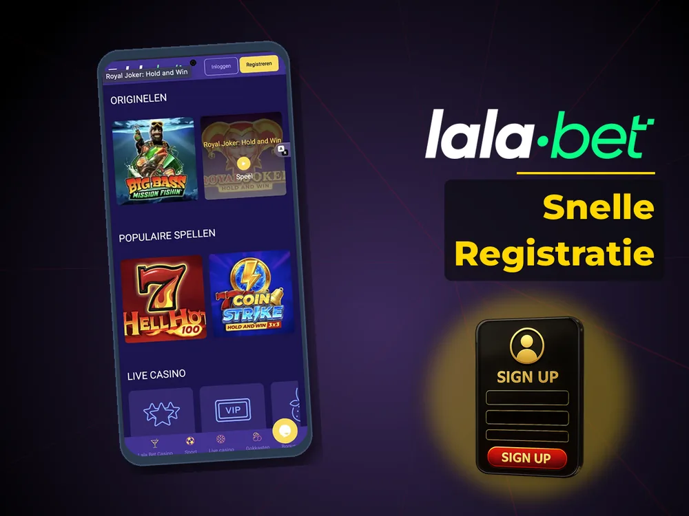 lalabet - Snelle Registratie