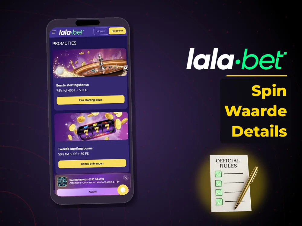lalabet - Spin Waarde Details