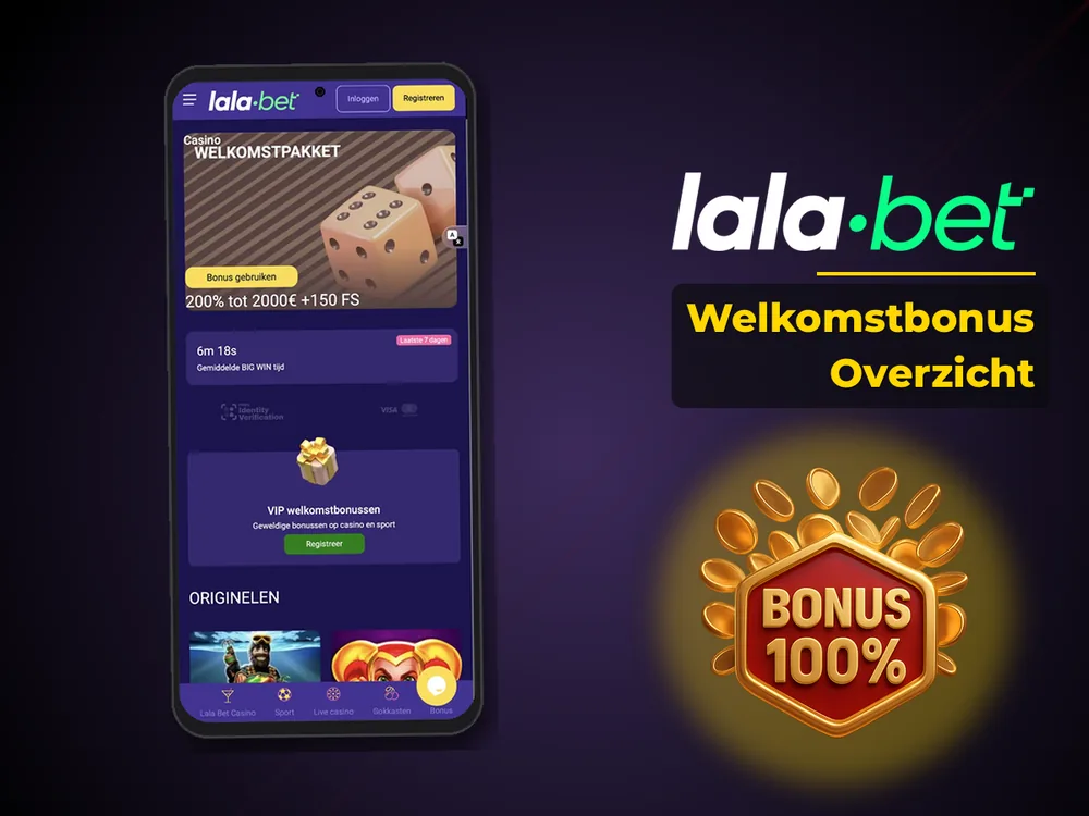 lalabet - Welkomstbonus Overzicht