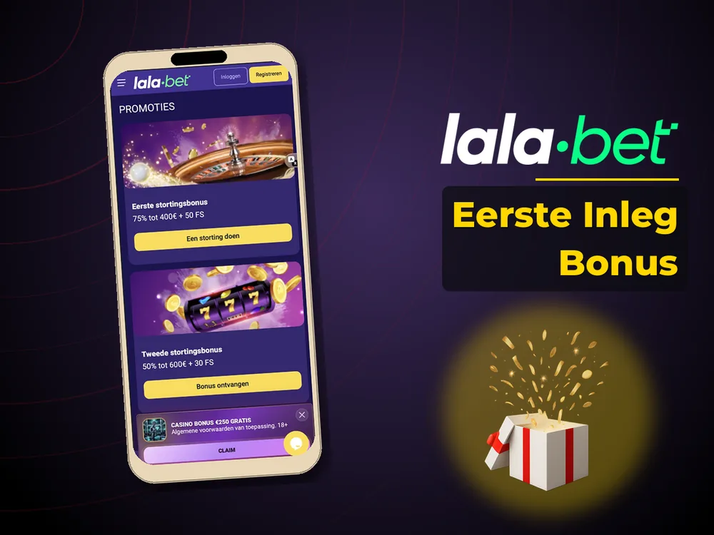 lalabet - Eerste Inleg Bonus