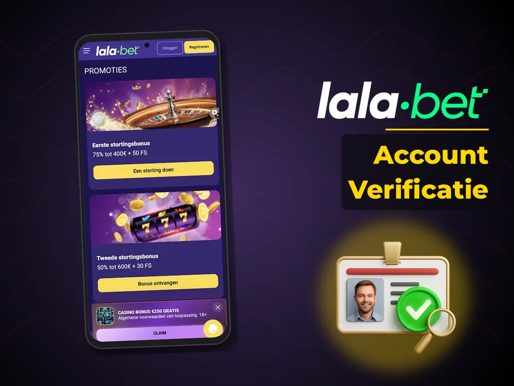 lalabet - Account Verificatie
