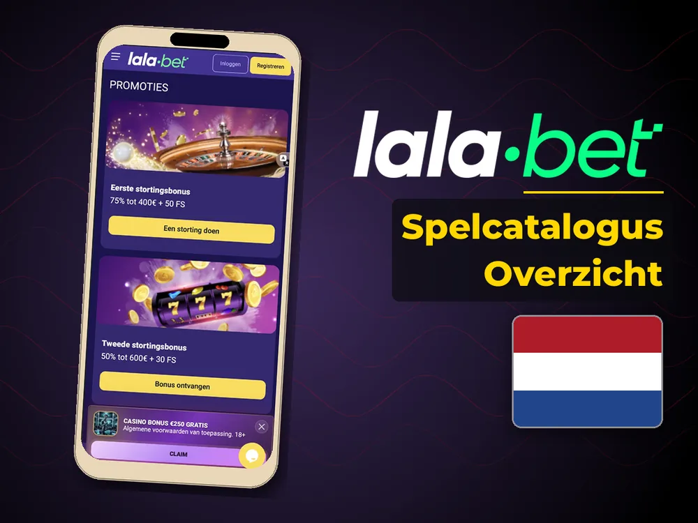 lalabet - Spelcatalogus Overzicht