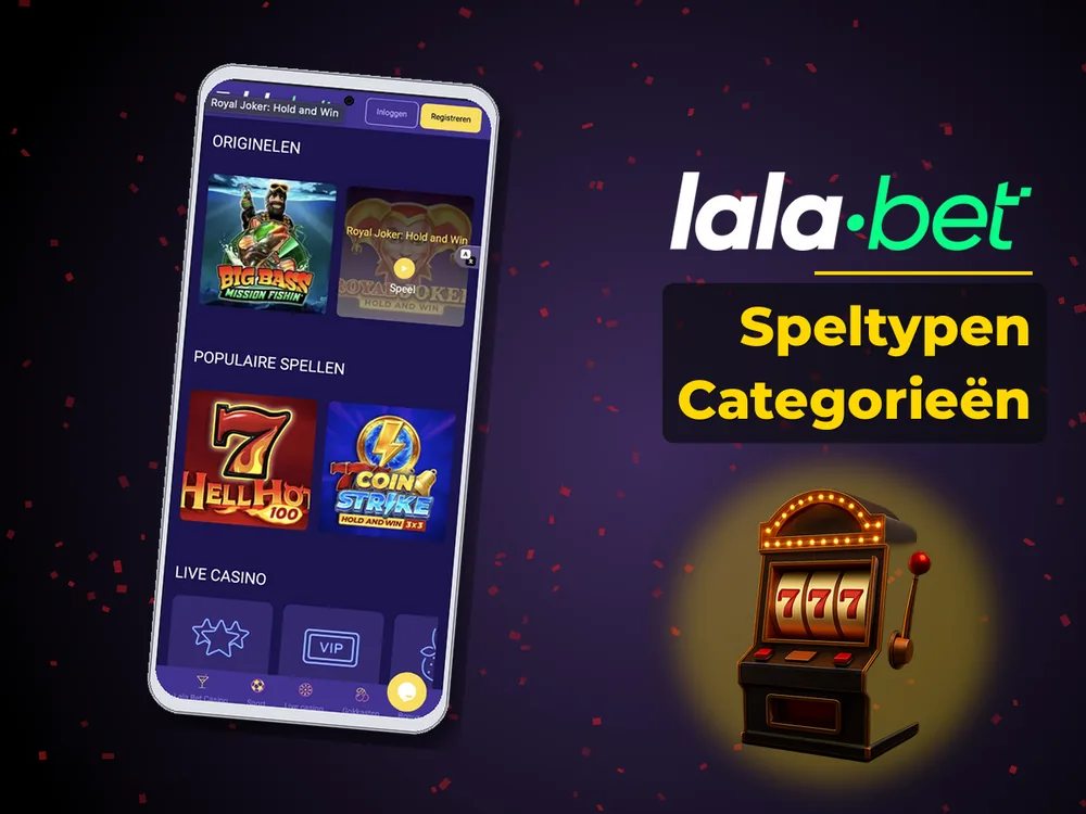 lalabet - Speltypen Categorieën