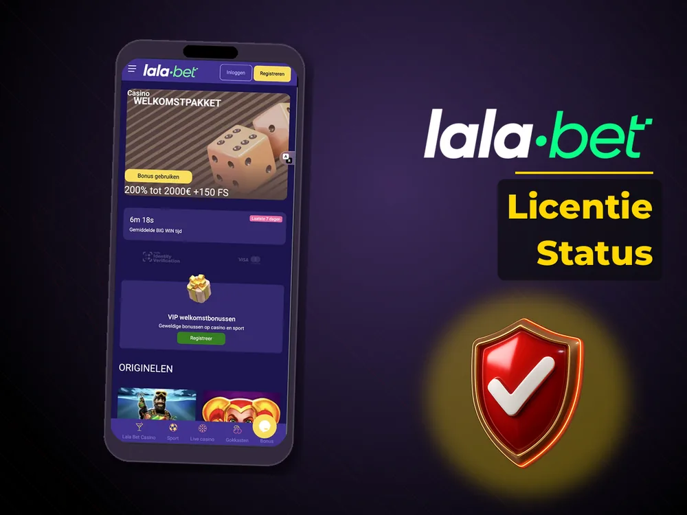 lalabet - Licentie Status