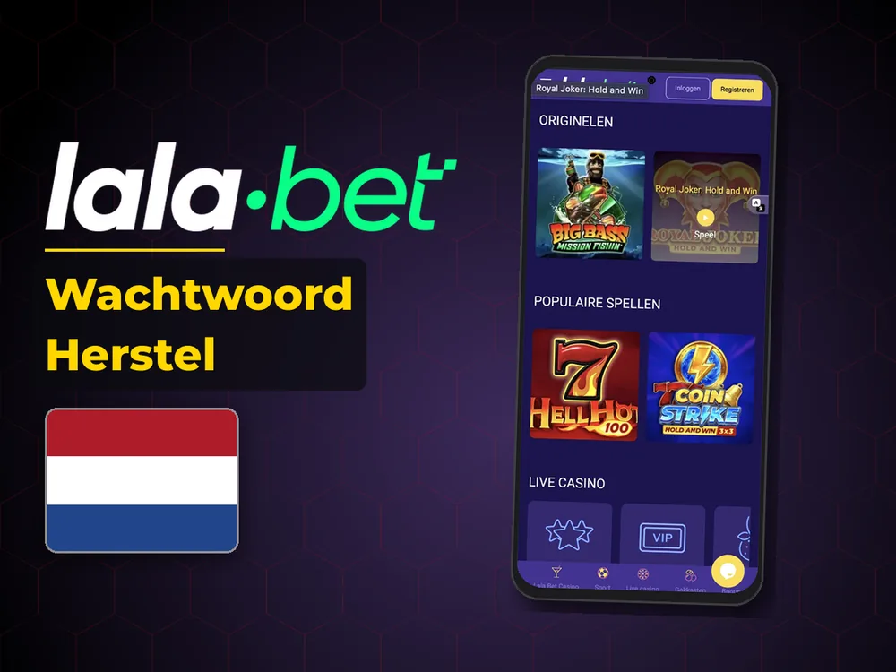 lalabet - Wachtwoord Herstel