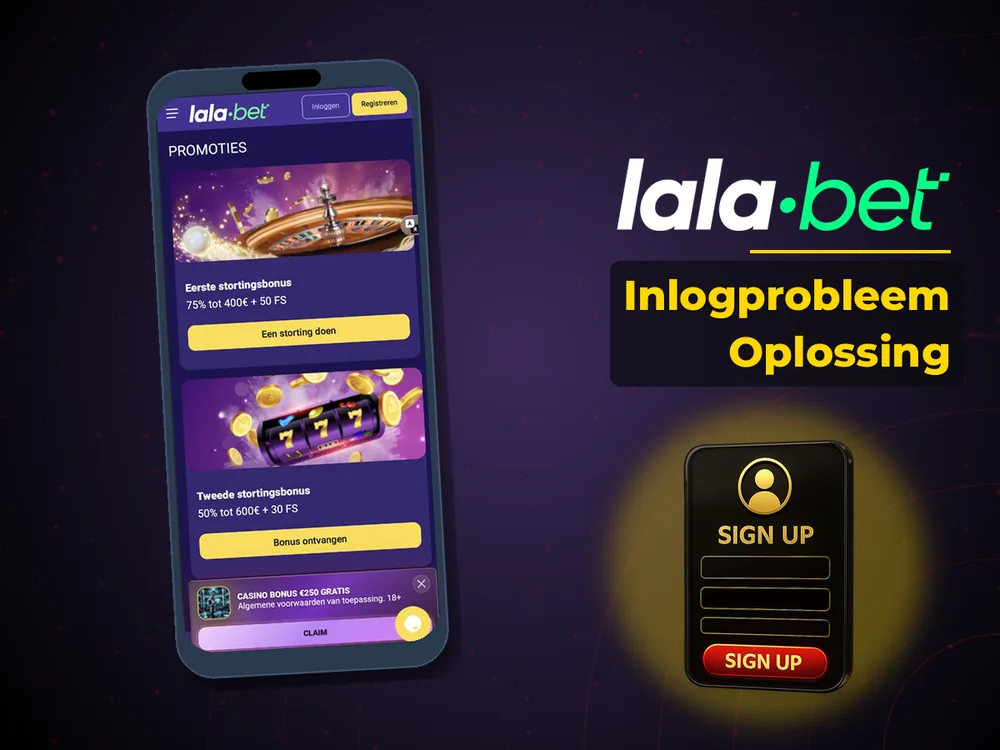 lalabet - Inlogprobleem Oplossing