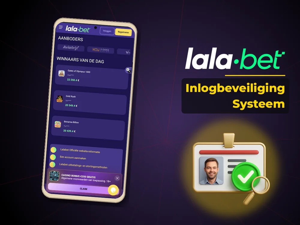 lalabet - Inlogbeveiliging Systeem