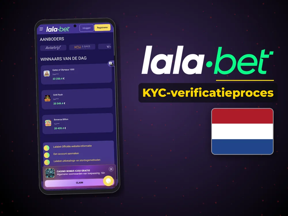 lalabet - KYC-verificatieproces