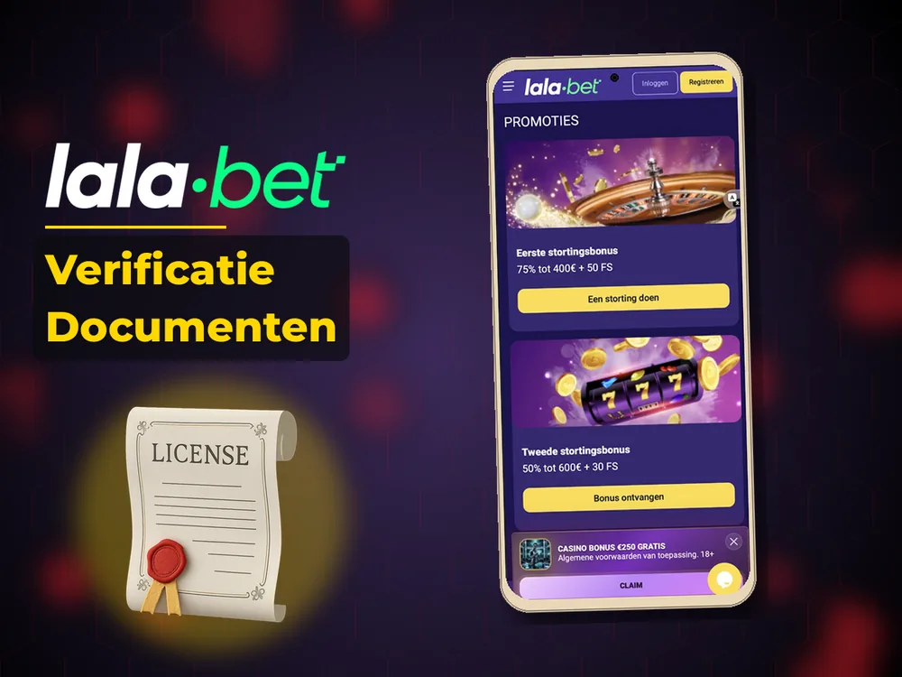 lalabet - Verificatie Documenten