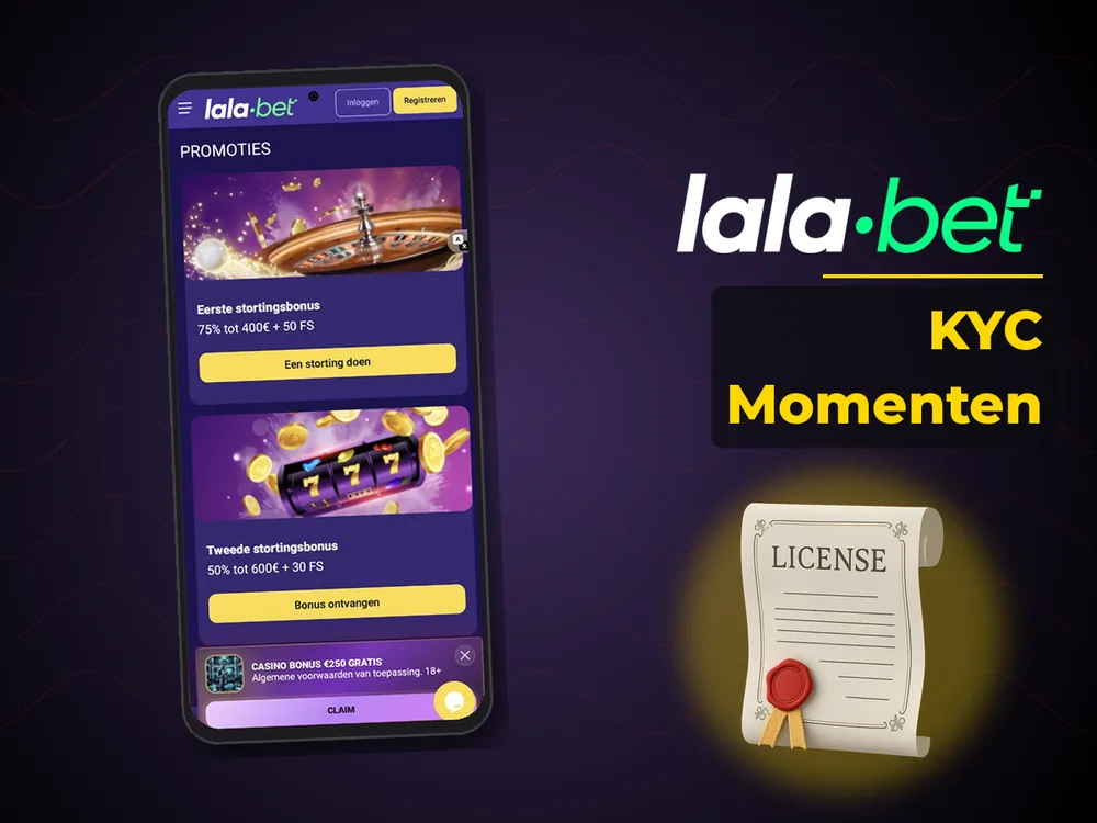 lalabet - KYC Momenten