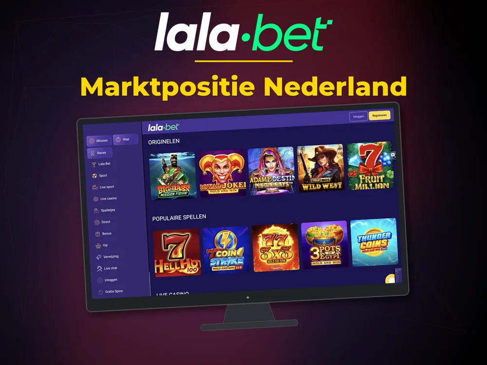 lalabet - Marktpositie Nederland